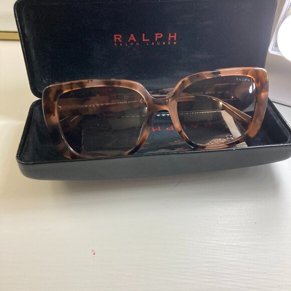 Ralph Lauren Accessories - Ralph Lauren -Shiny Pink Gradient Havana Sunglasses